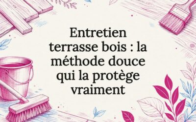 Entretien terrasse bois : la méthode douce qui la protège vraiment