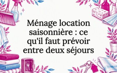 Ménage location saisonnière : ce qu’il faut prévoir entre deux séjours
