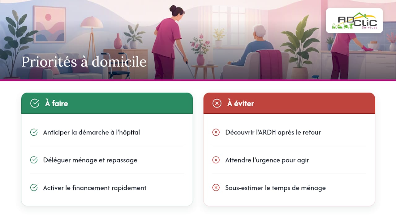 Ce que l'hospitalisation révèle sur nos priorités à domicile — overview diagram