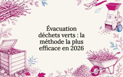Évacuation déchets verts : la méthode la plus efficace en 2026