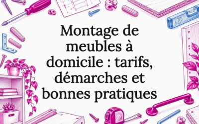 Montage de meubles à domicile : tarifs, démarches et bonnes pratiques