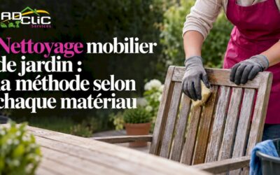 Nettoyage mobilier de jardin : la méthode selon chaque matériau