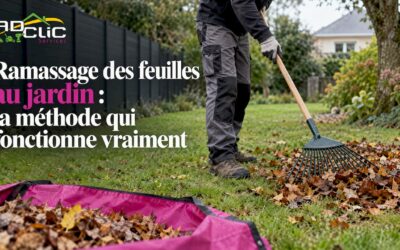 Ramassage des feuilles au jardin : la méthode qui fonctionne vraiment