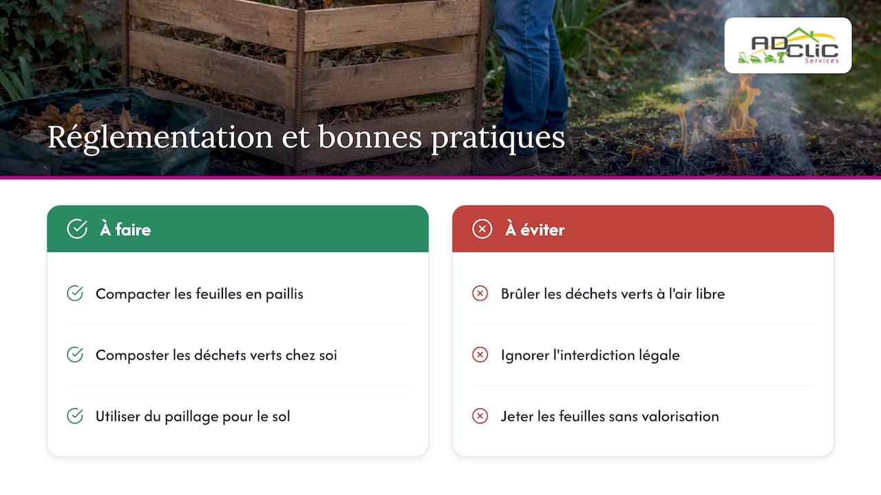 Réglementation et bonnes pratiques à connaître — overview diagram