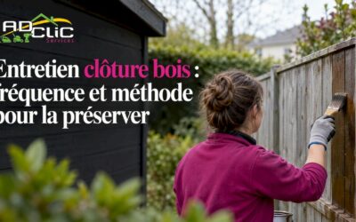 Entretien clôture bois : fréquence et méthode pour la préserver