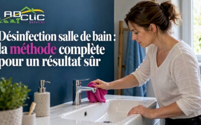 Désinfection salle de bain : la méthode complète pour un résultat sûr