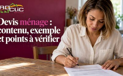 Devis ménage : contenu, exemple et points à vérifier