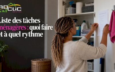 Liste des tâches ménagères : quoi faire et à quel rythme